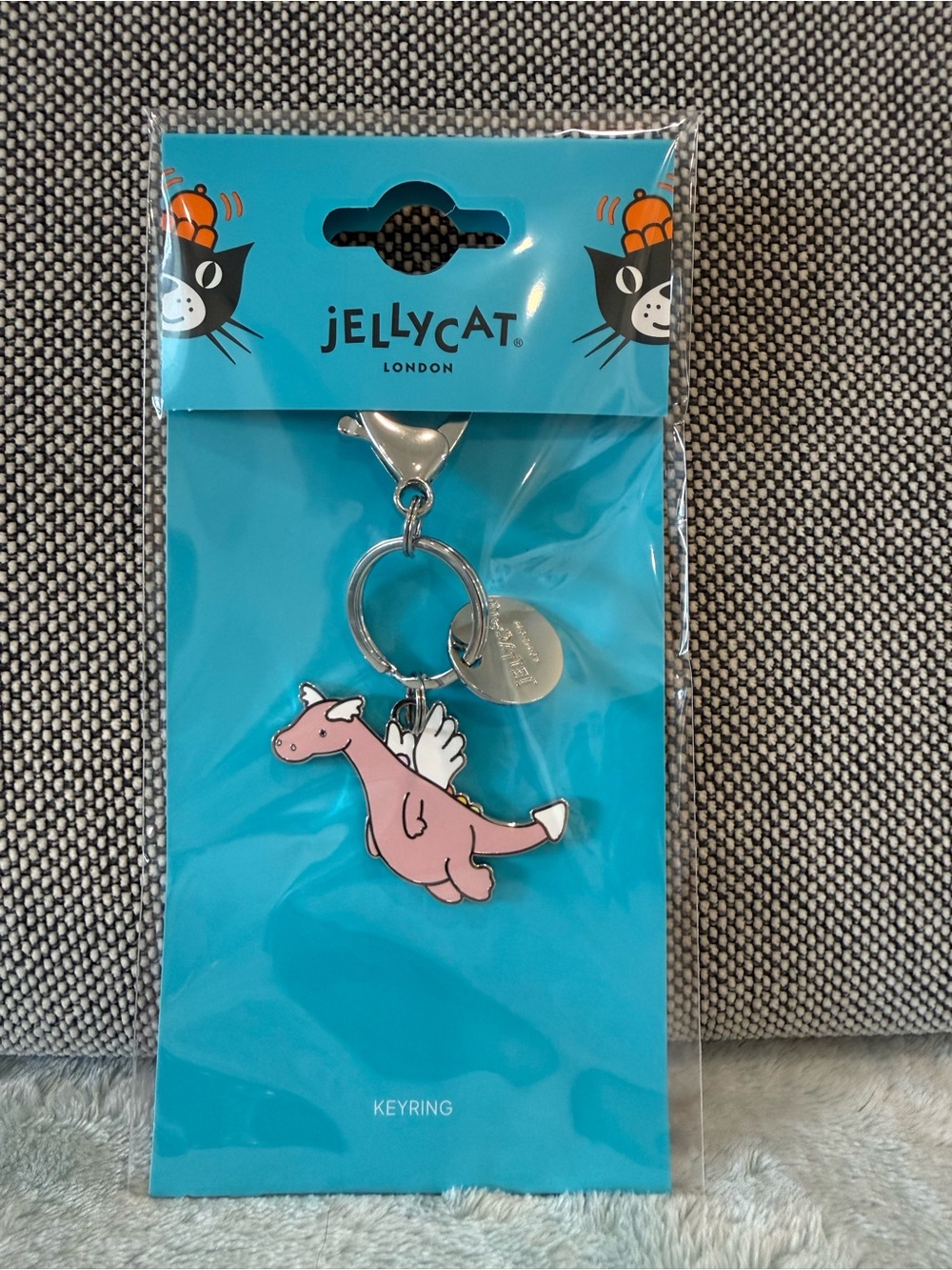 Jellycat Duskrise Dragon Keyring BNWT